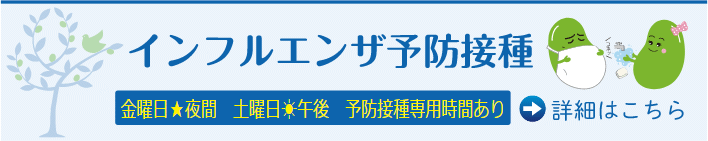 インフルエンザ予防接種（川崎市中原区）